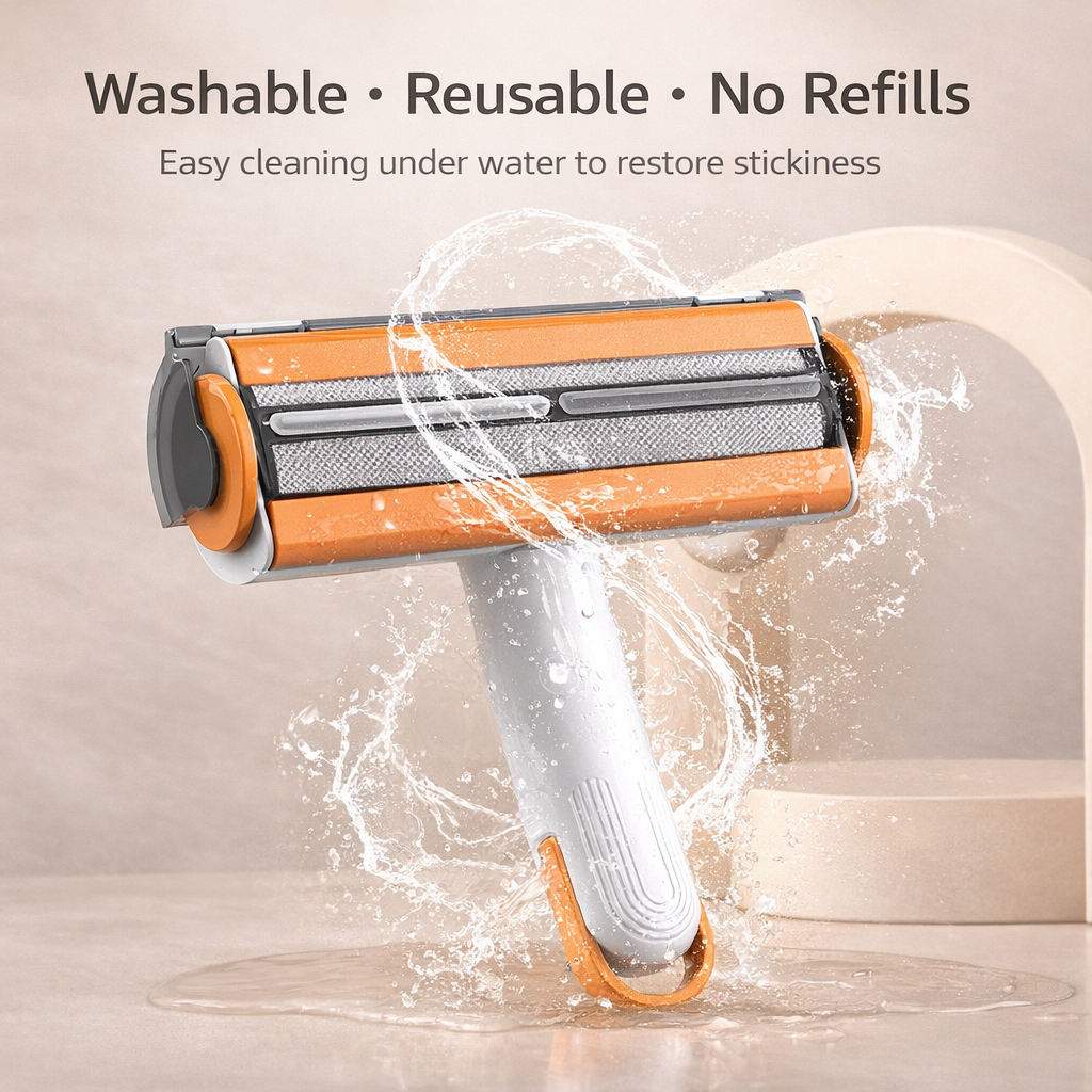 Portable Pet Hair Removal Roller
Easy clean • Reusable • Mess-free