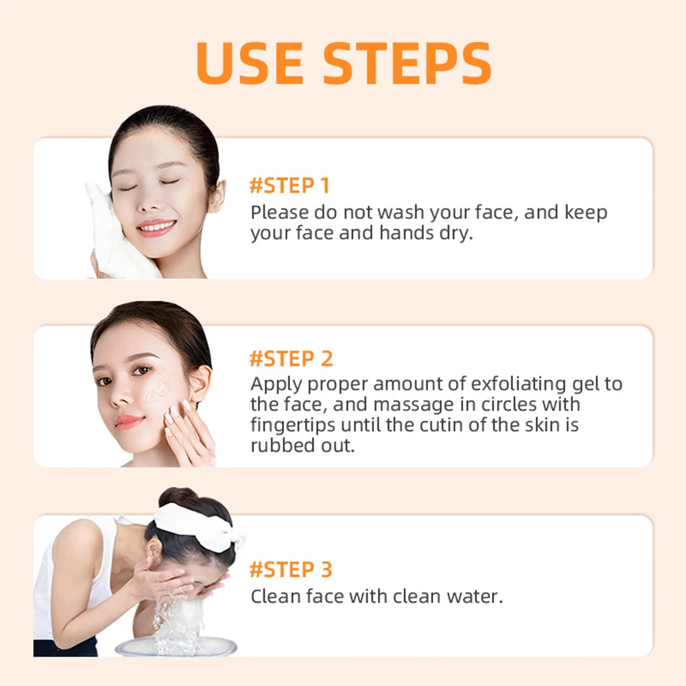 Orange Radiance Exfoliating Gel

Gentle Brightening • Hydrating Renewal • Silky Peeling Care