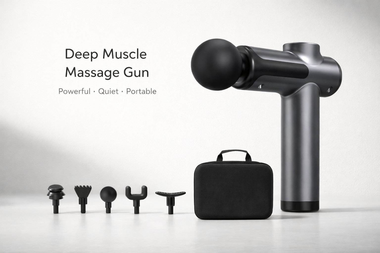 Lenovo Elite Pro Wireless Fascia Massager Gun Professional Muscle Recovery • Silent Power • Premium Design