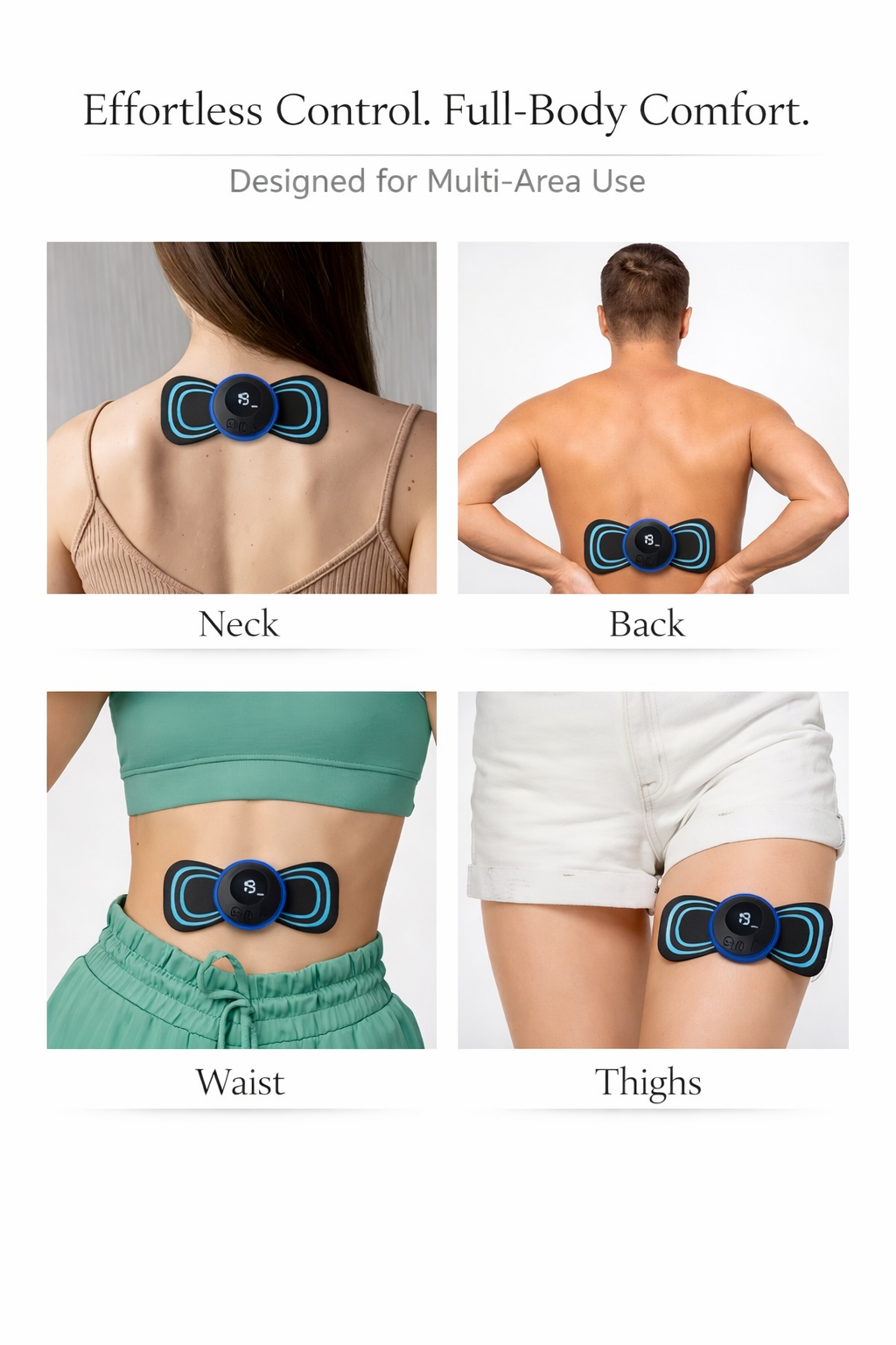 Signature EMS Muscle Sculpt & Relief System
A Refined Solution for Neck, Spine, Calf & Joint Rejuvenation
