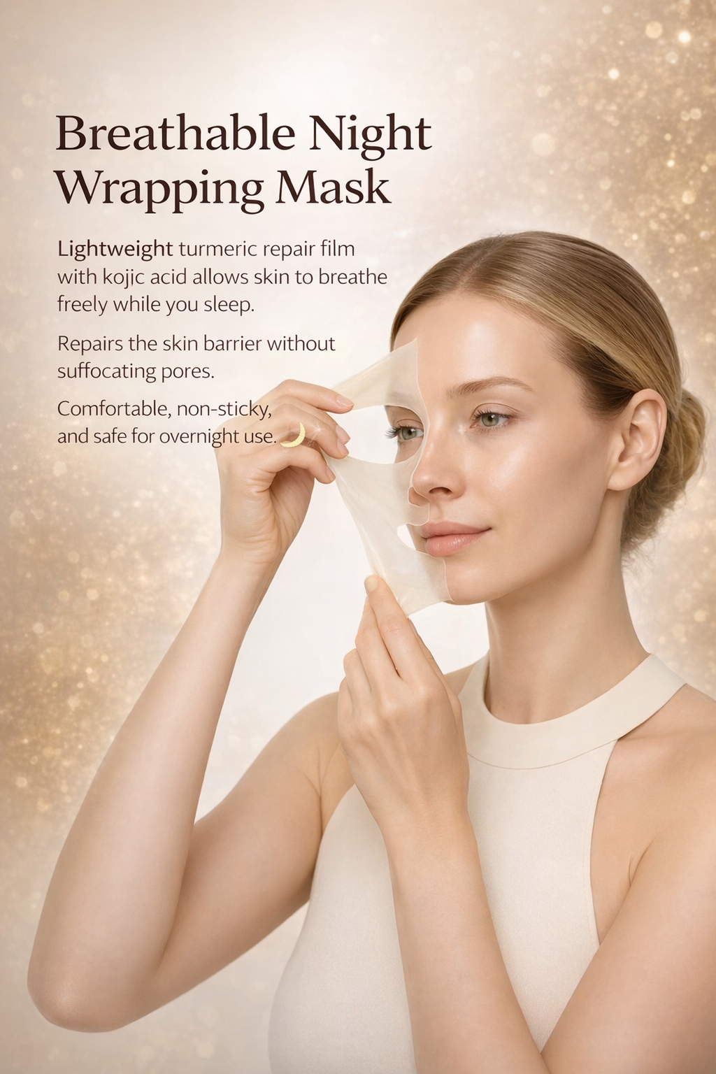 Kojic Acid Turmeric Night Facial Mask