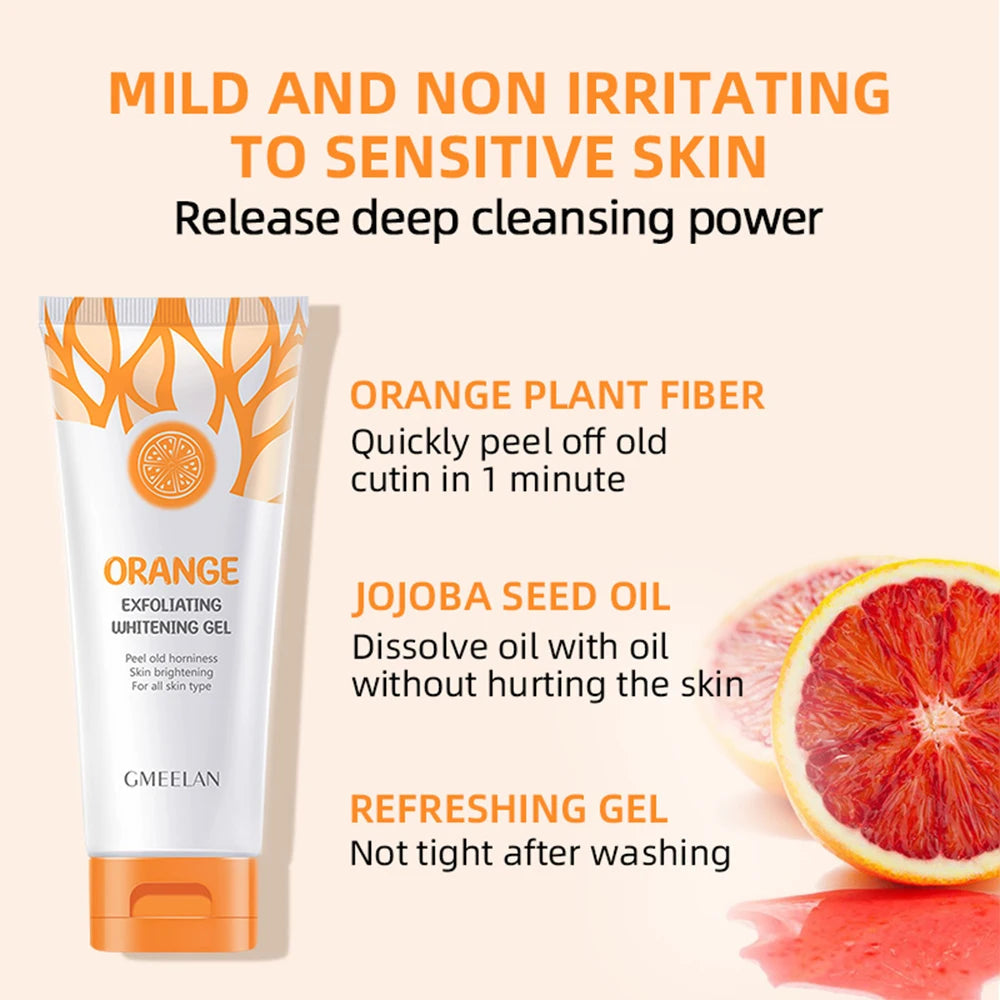 Orange Radiance Exfoliating Gel

Gentle Brightening • Hydrating Renewal • Silky Peeling Care