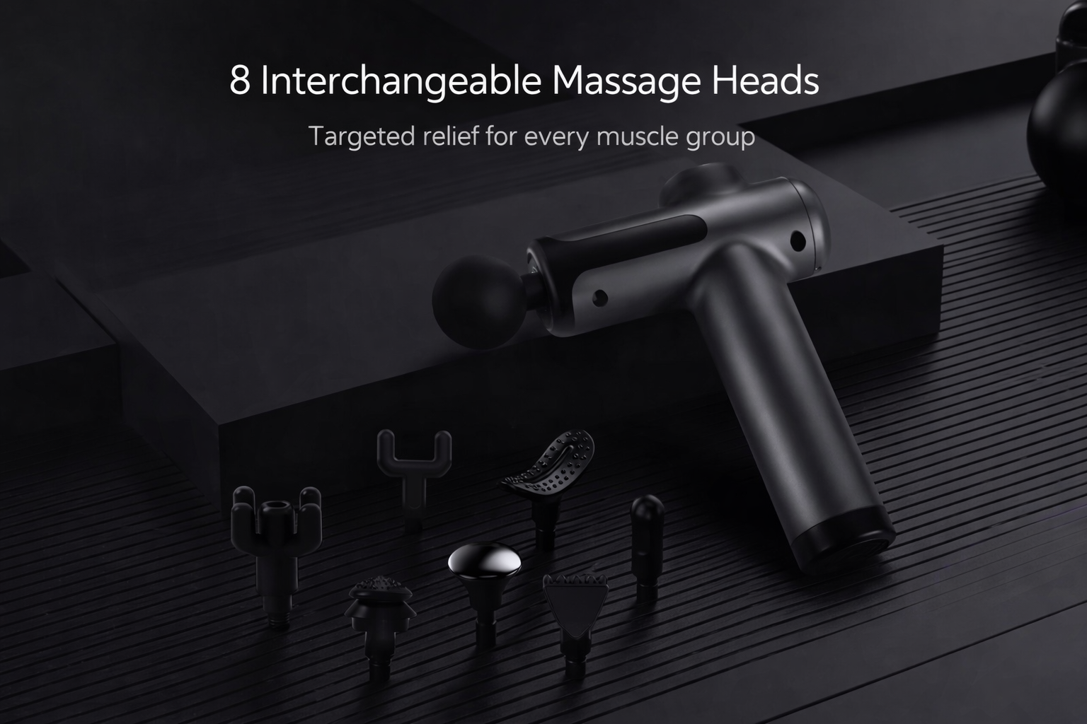Lenovo Elite Pro Wireless Fascia Massager Gun Professional Muscle Recovery • Silent Power • Premium Design