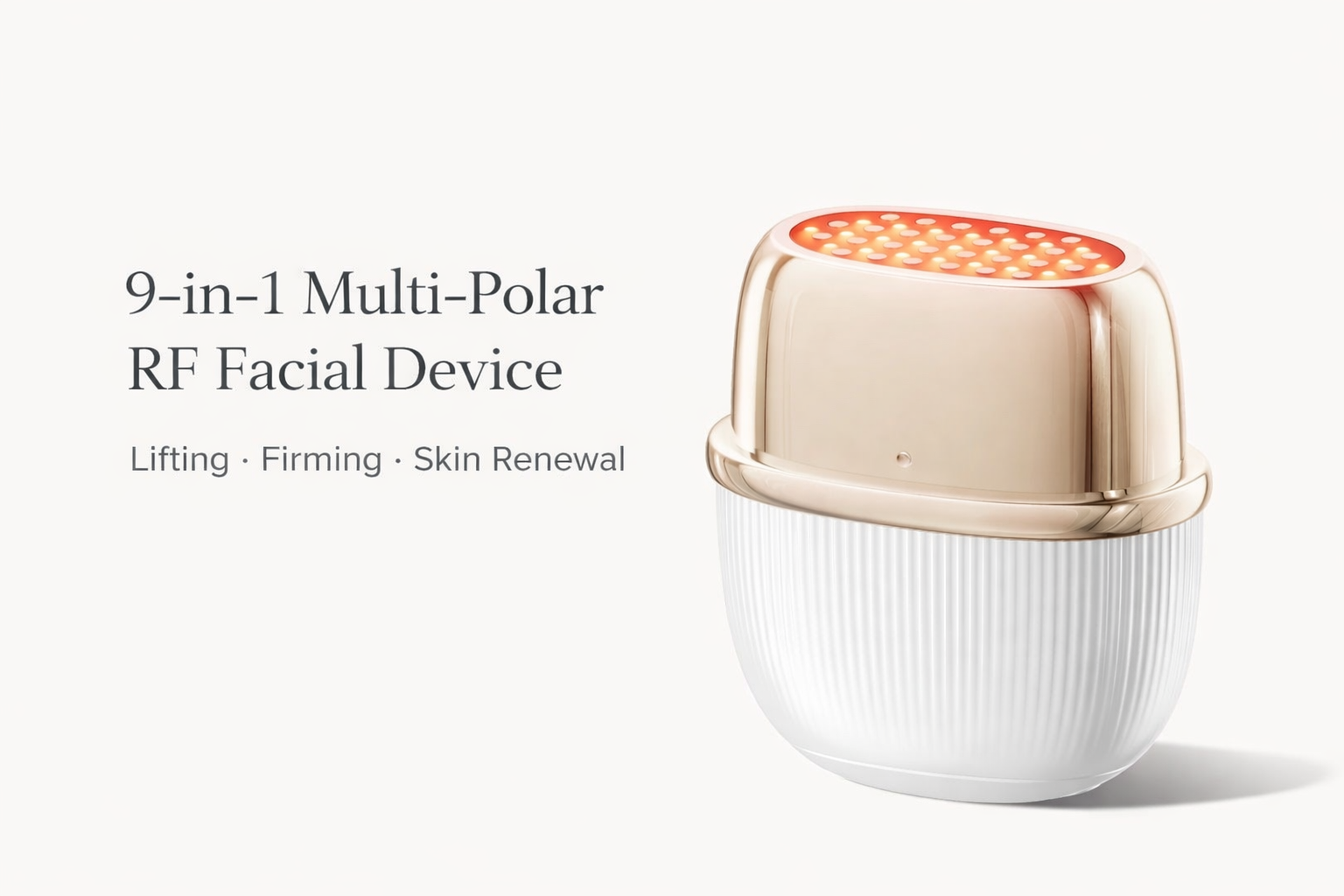 ANLAN 24K Gold Multi-Polar RF Facial Sculpting Device
