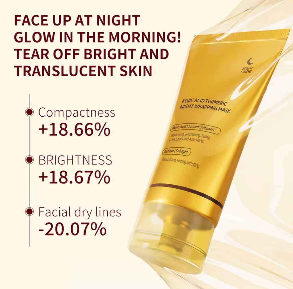 Kojic Acid Turmeric Night Facial Mask